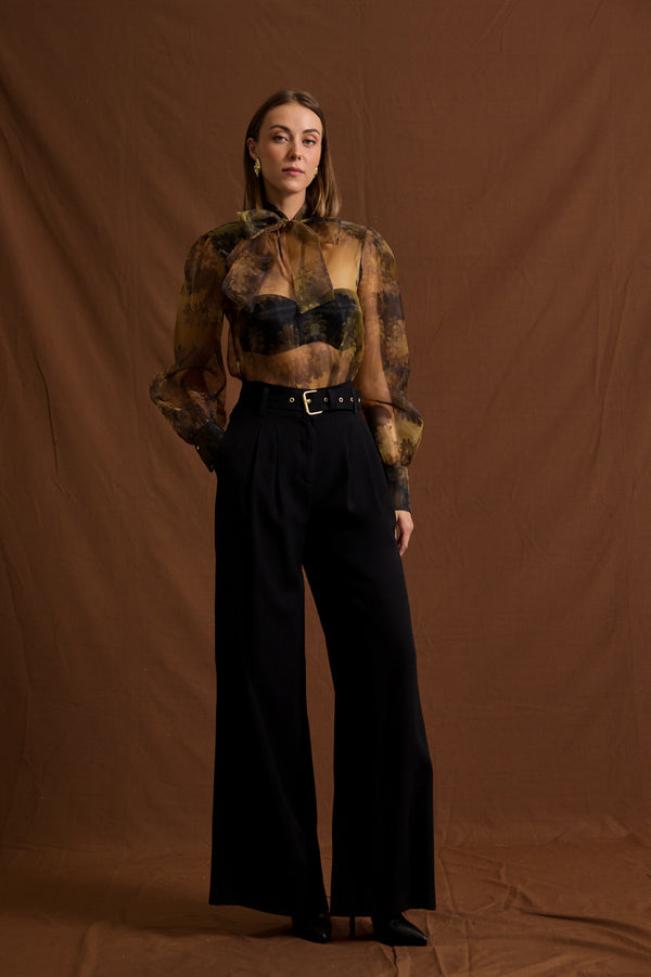 Παντελόνα Mina - Μαύρο