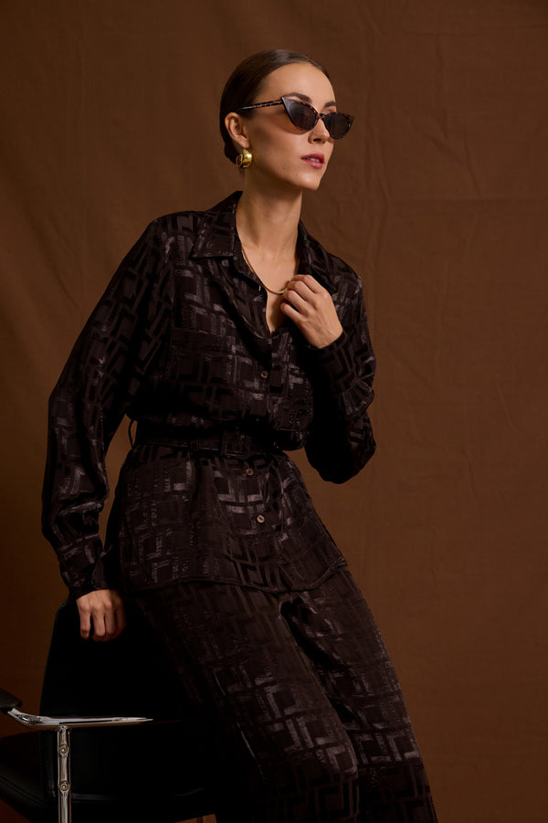 Πουκάμισο Devon - Espresso