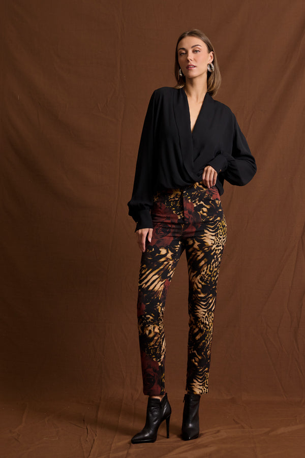 Παντελόνι Zana - Καφέ