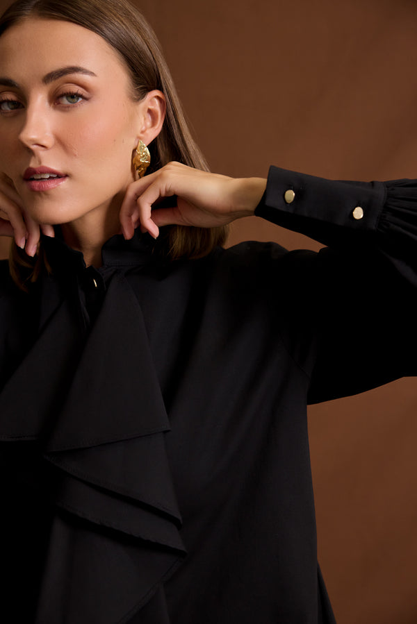 Πουκάμισο Martha - Μαύρο