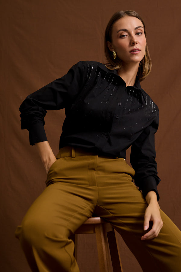 Πουκάμισο Cimelia - Μαύρο