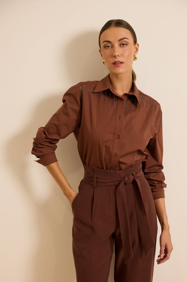 Πουκάμισο Cimelia - Choco