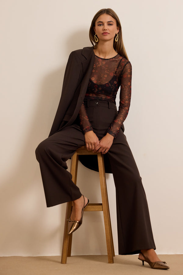 Παντελόνι Norma - Espresso