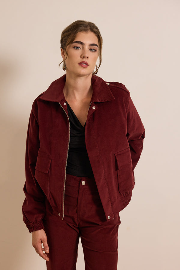 Jacket Jacklyn - Wine