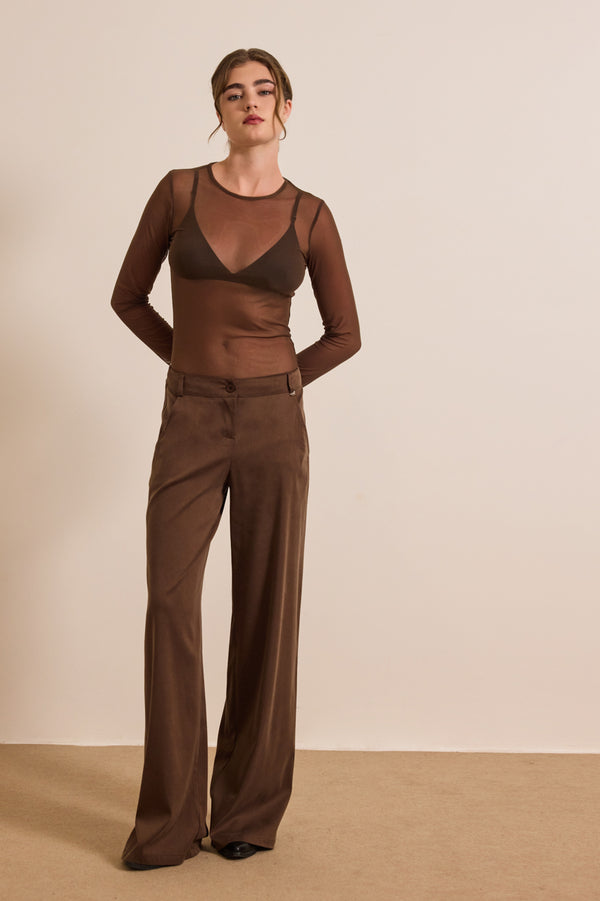 Παντελόνα Nala - Καφέ