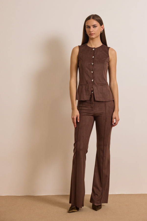 Παντελόνι Liana - Espresso