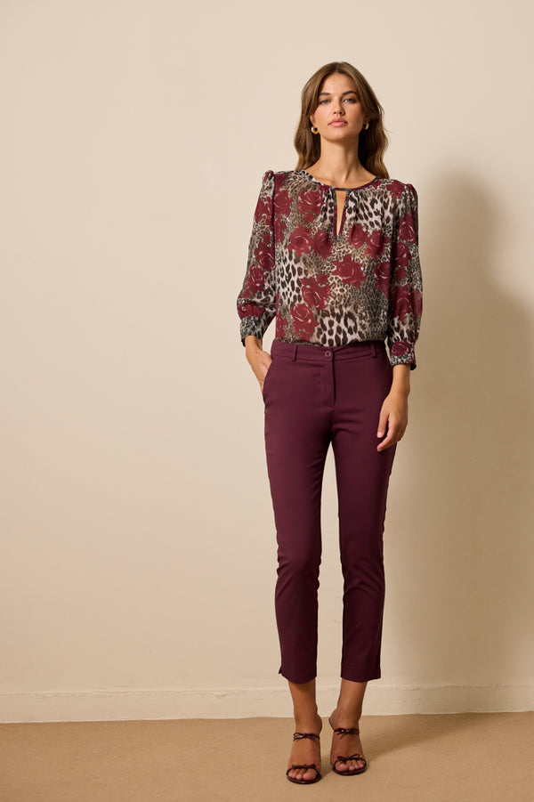 Παντελόνι Zarela - Μελιτζανί