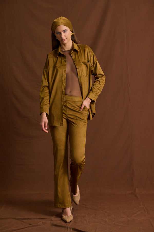 Παντελόνι Camelia - Olive