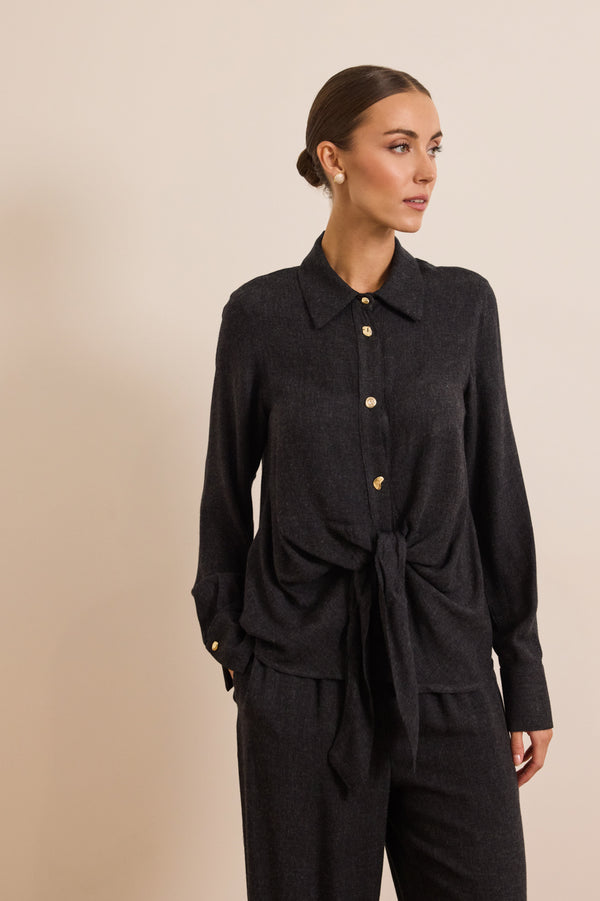 Πουκάμισο Melle - Ανθρακί