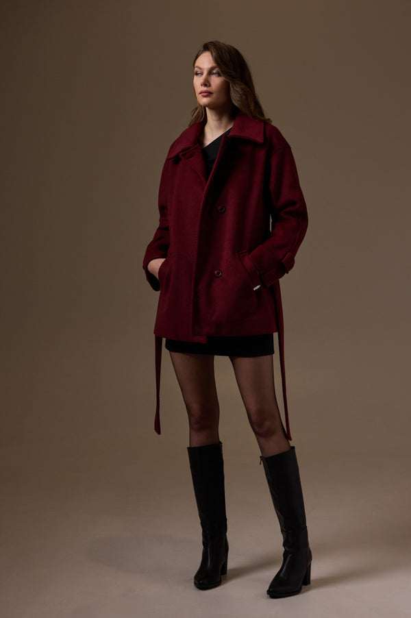 Παλτό Delia - Wine