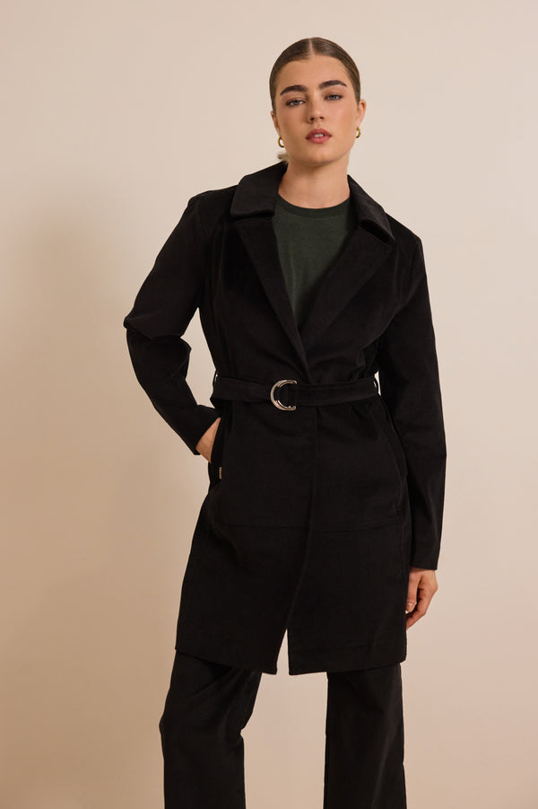 Καμπαρντίνα Jacklyn - Μαύρο