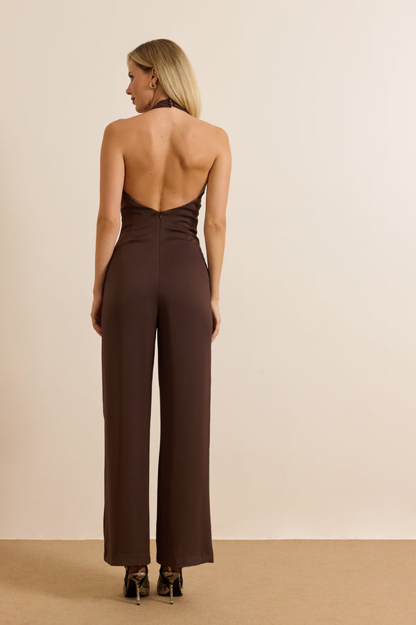 Ολόσωμη φόρμα Sofiana - Espresso