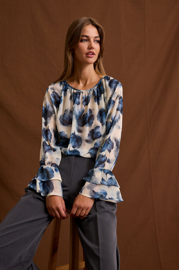 Μπλούζα Elsa - Πετρόλ