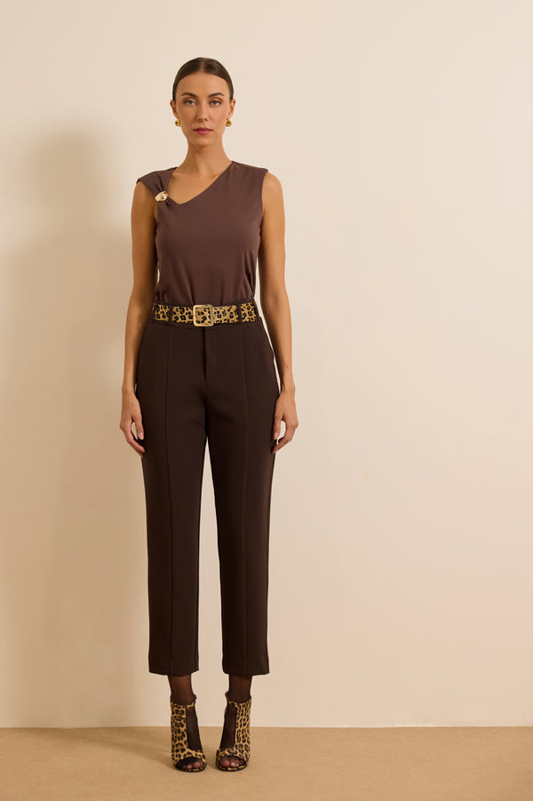 Παντελόνι Alessia - Espresso