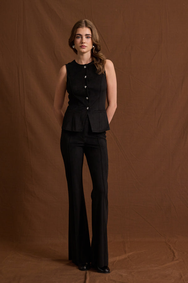 Παντελόνι Liana - Μαύρο